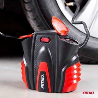 AMiO  Συμπιεστής Αέρα Αυτοκινήτου με Ψηφιακό Μετρητή Πίεσης και Φωτ...