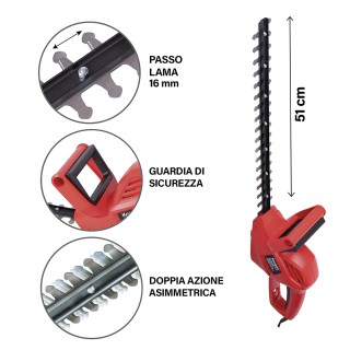 Kooper Ηλεκτρικό ψαλίδι κλαδέματος με ασύμμετρες διπλής δράσης λεπί...