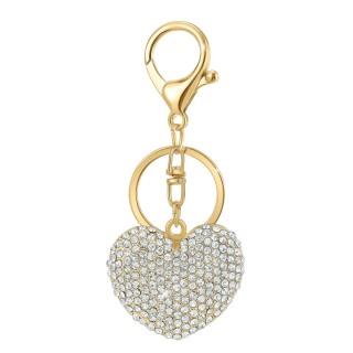 So Charm Μπρελόκ Καρδιά Bijou de Sac με Λαμπερούς Κρυστάλλους Swaro... So Charm Μπρελόκ Καρδιά Bijou de Sac με Λαμπερούς Κρυστάλλους Swaro...