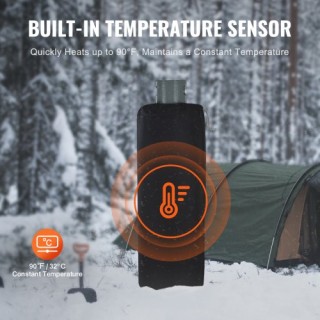 VEVOR Θερμαντήρας Κυλίνδρου Αερίου 100 lbs 280W 90 ℉ QPJRT100B280X... VEVOR Θερμαντήρας Κυλίνδρου Αερίου 100 lbs 280W 90 ℉ QPJRT100B280X...