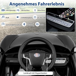 Costway Αυτοκίνητο Παιδικό Ηλεκτρικό 12V με Τηλεχειριστήριο & Απαλό...