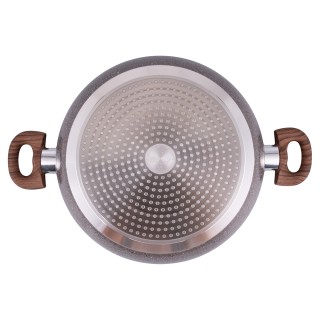 Galileo Τηγάνι 28 εκ. με εσωτερική επικάλυψη αντικολλητικής κεραμικ...