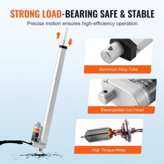 VEVOR Γραμμικός Ενεργοποιητής 12V 18 1500N 0.19/s IP54 JQXXXZXQ18... VEVOR Γραμμικός Ενεργοποιητής 12V 18 1500N 0.19/s IP54 JQXXXZXQ18...