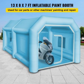 VEVOR Φουσκωτή Σκηνή Βαφής 13x8x7FT - Εργαστήριο Βαφής CQSPQFHSKC4... VEVOR Φουσκωτή Σκηνή Βαφής 13x8x7FT - Εργαστήριο Βαφής CQSPQFHSKC4...