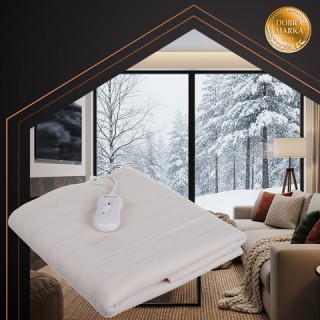 Ruhhy Ηλεκτρική Κουβέρτα με 3 Επίπεδα Θέρμανσης και Τηλεχειριστήριο...