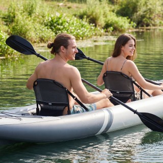 VEVOR Καθίσμα Καγιάκ Καθολικό Αναδιπλούμενο με Ρυθμιζόμενη Πλάτη κα...