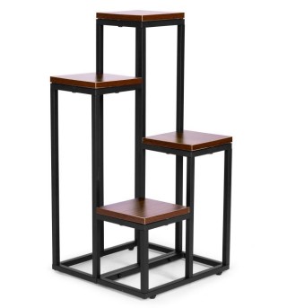 Ραφιέρα για Λουλούδια και Διακοσμητικά με 4 ράφια PJJPS0011-Dark Mo... Ραφιέρα για Λουλούδια και Διακοσμητικά με 4 ράφια PJJPS0011-Dark Mo...