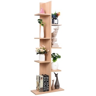 Costway Ξύλινο Ράφι Διαχωριστικού Χώρου & Ράφι Φυτών HW57374NA