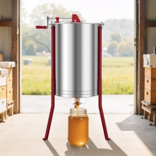 VEVOR Εξαγωγέας Μελιού Χειροκίνητος με 6 Πλαίσια από Ανοξείδωτο Ατσ... VEVOR Εξαγωγέας Μελιού Χειροκίνητος με 6 Πλαίσια από Ανοξείδωτο Ατσ...