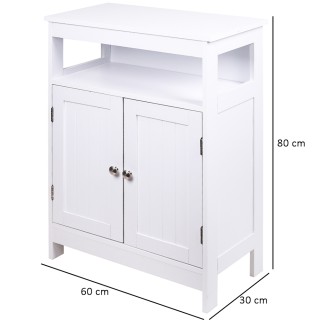 Shally Dogan  Αυτοστήρικτη Ξύλινη Ντουλάπα Μπάνιου και Καθιστικού μ...