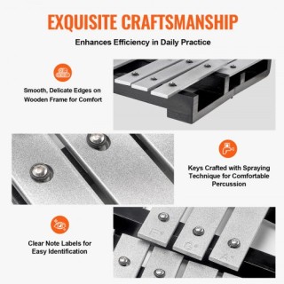 Σετ Γκλοκενσπίλ 32 Νότες με Μπαγκέτες και Τσάντα - VEVOR 32YFZQWZJ... Σετ Γκλοκενσπίλ 32 Νότες με Μπαγκέτες και Τσάντα - VEVOR 32YFZQWZJ...