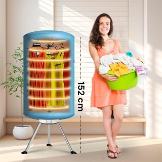 BAKAJI Ηλεκτρική Στεγνωτήρας Ρούχων Μπαλόνι-Στεγνωτήριο 1000W Απλώσ... BAKAJI Ηλεκτρική Στεγνωτήρας Ρούχων Μπαλόνι-Στεγνωτήριο 1000W Απλώσ...