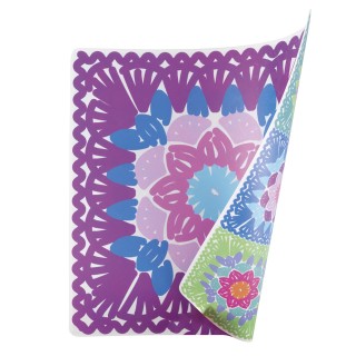 Villa DEste  Σετ 6 τμχ Τετράγωνο σουπλά 37x37cm από πλαστικό PP διπ...