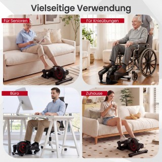 Costway Ελλειπτικό Μηχάνημα Γυμναστικής με Ρυθμιζόμενη Μαγνητική Αν...