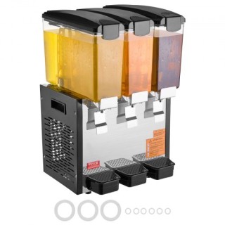 VEVOR Εμπορικός Διανομέας Ποτών 3x10L για Κρύο Χυμό/Ποτό SYYLJJBSJ... VEVOR Εμπορικός Διανομέας Ποτών 3x10L για Κρύο Χυμό/Ποτό SYYLJJBSJ...