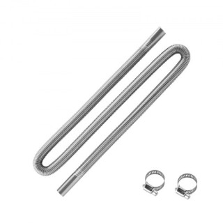 VEVOR Εύκαμπτος Σωλήνας Καυσαερίων Inox 1490mm με Σφιγκτήρες για DS...