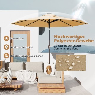 Costway Αδιάβροχο Κάλυμμα Ομπρέλας από Πολυεστέρα Εύκολη Συναρμολόγ... Costway Αδιάβροχο Κάλυμμα Ομπρέλας από Πολυεστέρα Εύκολη Συναρμολόγ...