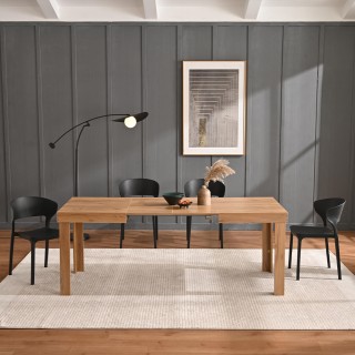 Shally Dogan Επεκτεινόμενο Τραπέζι Φαγητού έως 6 Θέσεων 120-200cm Δ... Shally Dogan Επεκτεινόμενο Τραπέζι Φαγητού έως 6 Θέσεων 120-200cm Δ...