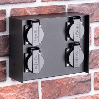 BAKAJI Ηλεκτρική Κολόνα Κήπου Κολωνάκι 4 Αδιάβροχες Πρίζες Σούκο Γ... BAKAJI Ηλεκτρική Κολόνα Κήπου Κολωνάκι 4 Αδιάβροχες Πρίζες Σούκο Γ...