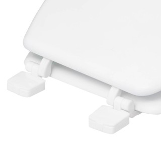 5FIVE Simply smart Καπάκι Λεκάνης Λευκού Ξύλου MDF με Ρυθμιζόμενους... 5FIVE Simply smart Καπάκι Λεκάνης Λευκού Ξύλου MDF με Ρυθμιζόμενους...