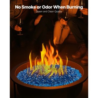 VEVOR Γυάλινοι Βότσαλοι 1 για Τζάκι & Firepit σε Καραϊβικό Μπλε FHB... VEVOR Γυάλινοι Βότσαλοι 1 για Τζάκι & Firepit σε Καραϊβικό Μπλε FHB...