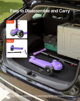 VEVOR Παιδικό Πατίνι 3+ με Φωτιζόμενες Ρόδες και Ρυθμιζόμενο Τιμόνι... VEVOR Παιδικό Πατίνι 3+ με Φωτιζόμενες Ρόδες και Ρυθμιζόμενο Τιμόνι...