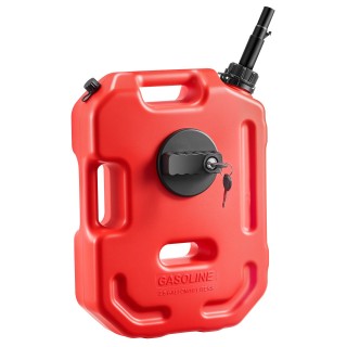 VEVOR Φορητό Δοχείο Καυσίμου 10 Λίτρων με Ρύγχος & Κλείδωμα, Κόκκιν... VEVOR Φορητό Δοχείο Καυσίμου 10 Λίτρων με Ρύγχος & Κλείδωμα, Κόκκιν...