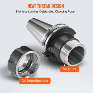 VEVOR  Σετ Κολετών CAT40 ER16/32, 35 τεμ., με Βάσεις Εργαλείων SLN ...