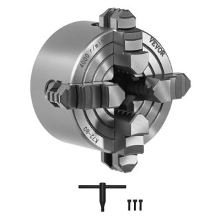 VEVOR 3 Τετράγωνο Αυτοκεντρικό Τσοκ για Τόρνο, Δράπανο και Φρέζα SZ... VEVOR 3 Τετράγωνο Αυτοκεντρικό Τσοκ για Τόρνο, Δράπανο και Φρέζα SZ...