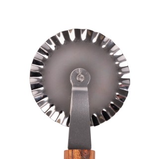 Galileo Εργαλείο Κοπής Ραβιόλι από Ανοξείδωτο Χάλυβα με Ξύλινη Λαβή...