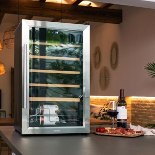 CECOTEC Συντηρητής Κρασιών Bolero GrandSommelier 2450 Inox με Συμ... CECOTEC Συντηρητής Κρασιών Bolero GrandSommelier 2450 Inox με Συμ...