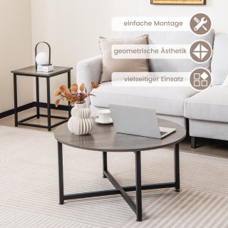 Costway Σετ Τραπεζιών Καθιστικού 3 Τεμαχίων με Γεωμετρική Αισθητικ... Costway Σετ Τραπεζιών Καθιστικού 3 Τεμαχίων με Γεωμετρική Αισθητικ...