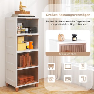 Costway Στοιβαζόμενα Κουτιά Αποθήκευσης με Χωρητικότητα 150L και Α... Costway Στοιβαζόμενα Κουτιά Αποθήκευσης με Χωρητικότητα 150L και Α...