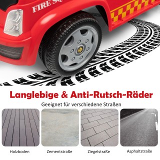 Costway  Παιδικό Πυροσβεστικό Όχημα με Σαπουνόφουσκες και Ήχους Σει...