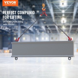 Αλυσίδα Ανύψωσης VEVOR 3/8 x 6 με 2 Σκέλη και Γάντζους 11000 lbs D... Αλυσίδα Ανύψωσης VEVOR 3/8 x 6 με 2 Σκέλη και Γάντζους 11000 lbs D...