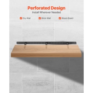 VEVOR Βαρέως Τύπου Επιτοίχιο Στήριγμα Ραφιού 34 ιντσών (863,6 mm) Z... VEVOR Βαρέως Τύπου Επιτοίχιο Στήριγμα Ραφιού 34 ιντσών (863,6 mm) Z...