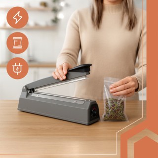 Ruhhy Χειροκίνητη Μηχανή Σφραγίσματος 300mm για Σπίτι & Γραφείο 26104 Ruhhy Χειροκίνητη Μηχανή Σφραγίσματος 300mm για Σπίτι & Γραφείο 26104