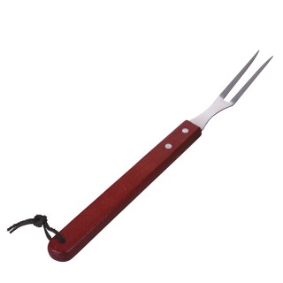 Galileo Σετ μπάρμπεκιου 4 εργαλείων από ανοξείδωτο ατσάλι με ξύλινη...