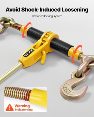 VEVOR Δεσμευτής Αλυσίδας Ράτσετ G80 για Μεταφορά DLTJLLJQ4PCSLEUKA0...