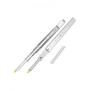 VEVOR Συρόμενοι Οδηγοί Συρταριών 18-60 εκ. με Απαλό Κλείσιμο και Πλ...