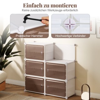 Costway Οργανωτής Παπουτσιών 8 Επιπέδων με Αποσπώμενα Ράφια για 32 ... Costway Οργανωτής Παπουτσιών 8 Επιπέδων με Αποσπώμενα Ράφια για 32 ...