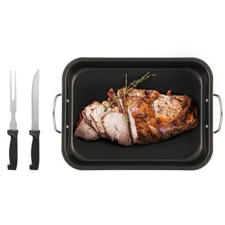 BAKAJI  Κατσαρόλα Ψησίματος Φούρνου Με Σκεύη Ψητού Χωρητικότητα 5LT...