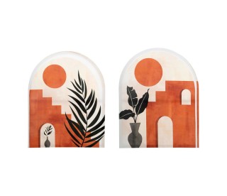 Ostaria Καμβάς εκτύπωσης Ηλιοβασίλεμα 60x75, 2 Σχέδια, Πορτοκαλί κα... Ostaria Καμβάς εκτύπωσης Ηλιοβασίλεμα 60x75, 2 Σχέδια, Πορτοκαλί κα...