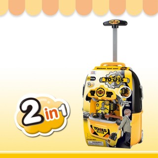 BAKAJI Σετ Παιχνιδιού Τροχήλατου Πάγκου Εργασίας Βαλίτσα Εργαστηρίο... BAKAJI Σετ Παιχνιδιού Τροχήλατου Πάγκου Εργασίας Βαλίτσα Εργαστηρίο...