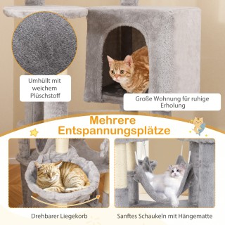 Costway Πύργος Γάτας με Κομψό Σχεδιασμό και Λειτουργικότητα PV10261 Costway Πύργος Γάτας με Κομψό Σχεδιασμό και Λειτουργικότητα PV10261