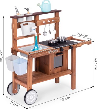 Παιδική Κουζίνα με Αξεσουάρ 89x31x80,5 cm ECOTOYS TL814004 Παιδική Κουζίνα με Αξεσουάρ 89x31x80,5 cm ECOTOYS TL814004