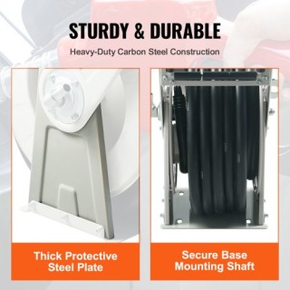 VEVOR Ρετράκ Εύκαμπτου Σωλήνα Καυσίμου 3/4 x 66, Ανθεκτική Κατασκευ...