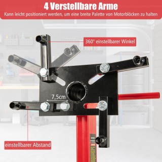 Costway Βάση κινητήρα 340 kg ανυψωτήρας κινητήρα περιστρεφόμενος 36... Costway Βάση κινητήρα 340 kg ανυψωτήρας κινητήρα περιστρεφόμενος 36...