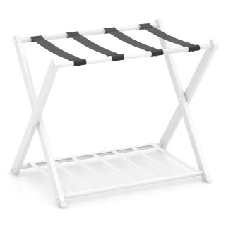 Costway Πτυσσόμενη Βάση Αποσκευών με Μεταλλική Κατασκευή και Διπλή ... Costway Πτυσσόμενη Βάση Αποσκευών με Μεταλλική Κατασκευή και Διπλή ...