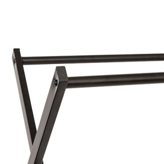 Διπλή Μεταλλική Κρεμάστρα Ρούχων 98 x 43,5 x 145 cm Μαύρο 205530 5F... Διπλή Μεταλλική Κρεμάστρα Ρούχων 98 x 43,5 x 145 cm Μαύρο 205530 5F...